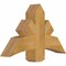 Ekena Millwork Alberta Rough Sawn Timber Gable Bracket, Western Red Cedar, 36"W x 23"H x 6"D x 6"F, 15/12 Pitch GBW036X23X0606ALB00RWR - alternate 5